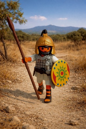 Playmobil roman soldier figure - roman,
