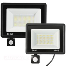 LED Floodlight With PIR Motion
