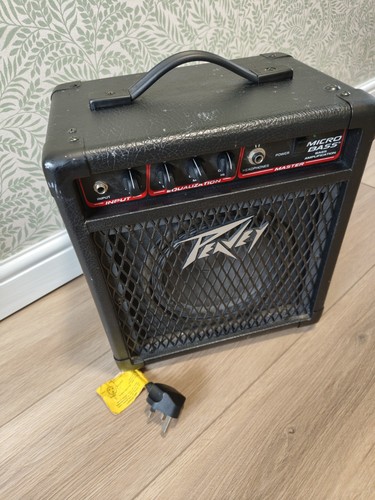 Peavey microbass amp 20w - microbass,