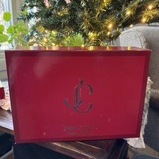 Jimmy Choo Red Gold Gift Box