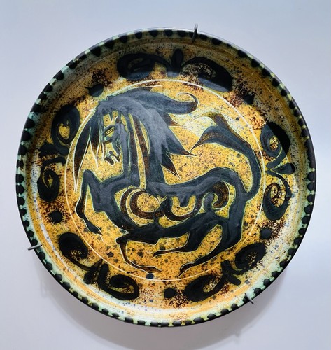 Celtic pottery newlyn charger - celtic,