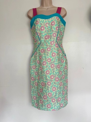 Fee floral jacquard - jacquard, dress