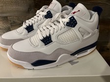 Nike Air Jordan 4 Navy SB Uk 8.5 Brand New 1 4 5 Bred BNIB Paris Cement Rare DS