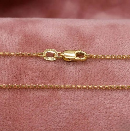 Yellow gold 1mm - 9k, round
