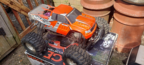 Hpi savage 4wd - 25, nitro