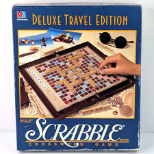 1990 Scrabble Deluxe Travel