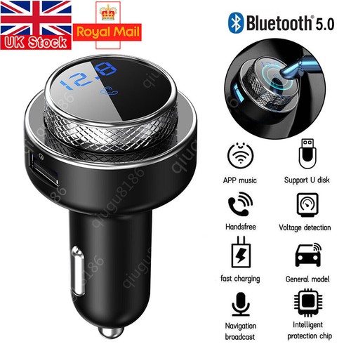 Bluetooth wireless car fm - bluetooth, 5.0