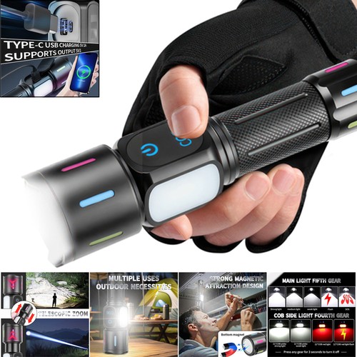 Led magnetic torch spotlight - torch,