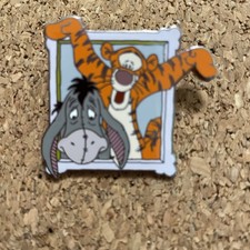 RARE! 2004 DISNEY Trading Pin - TIGGER and EEYORE Framed Portrait