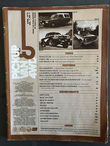 Pickup van 4wd - pickup,