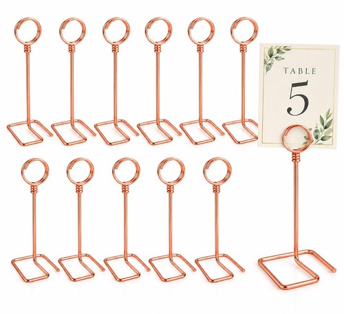 Pack rose gold table - rose, number