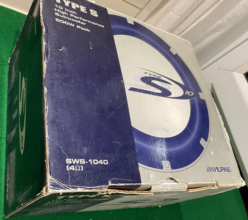 Alpine sws 1040 - -, 10"