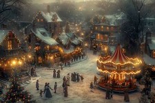 Victorian Christmas Village
