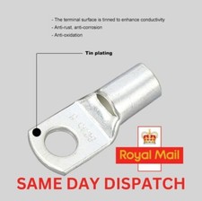 16mm2 COPPER TUBE TERMINALS