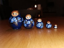 Russian Dolls set of 5 hand