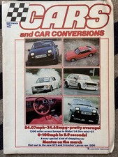 Cars and Car Conversions September 1983 - Fiat Strada 130TC, Opel Manta i200