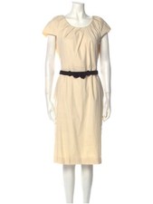 Christian Dior 2010 John Galliano Knee-Length Dress Size: XL US12, FR44