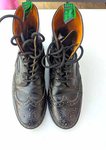 Solovair eye wingtip brogue - solovair, 6-eye