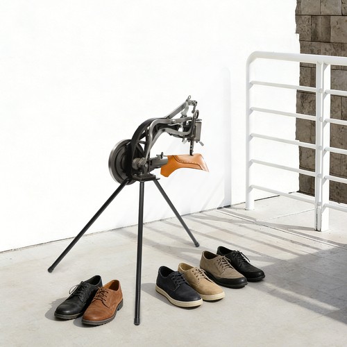 Leather cobbler sewing machine - cobbler,