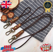Leather Lanyard Neck Strap For