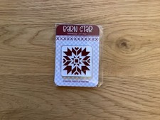 Barn Star enamel  Needle