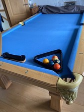 Snooker Dining Table, Oak, 8ft
