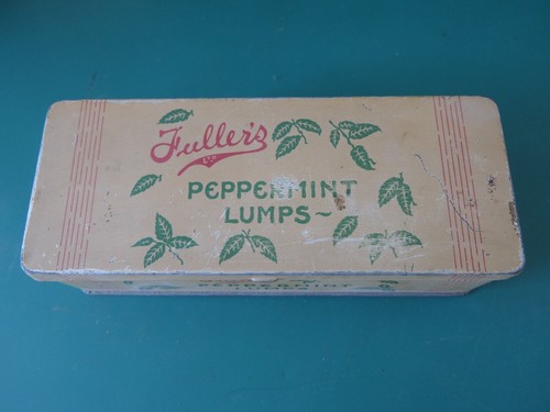 Vintage empty tin fullers - vintage,