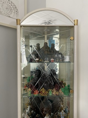 Corner glass display - glass, cabinet