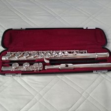 YAMAHA YFL-411 YFL411 Flute Head joint, body made of silver w/ Case Woodwind