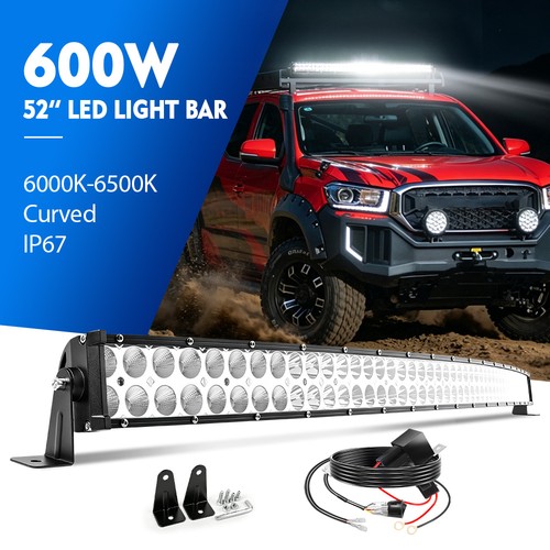 600w curved led light bar - 600w,
