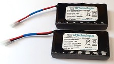 Lithium Batteries for Technicat bait boat Angling Technics 7.4V Li-ion 2 pcs