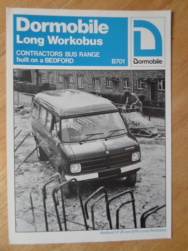 Bedford dormobile long - cf,