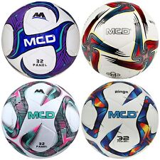Football Soccer Ball Training Kids Adult TPU Inflated Football Size 5 Blue/Red