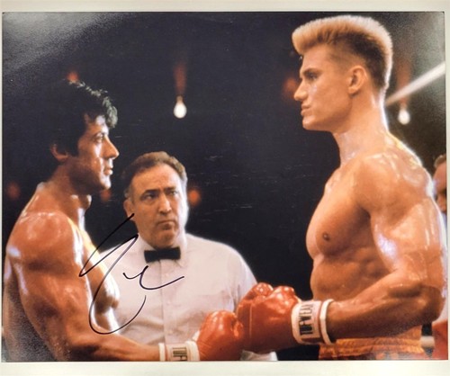 Sylvester stallone signed - sylvester,