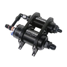 New Black 300LPH EXTERNAL FUEL PUMP w/ BRACKET KIT & FILTER Fit BOSCH 0580254044