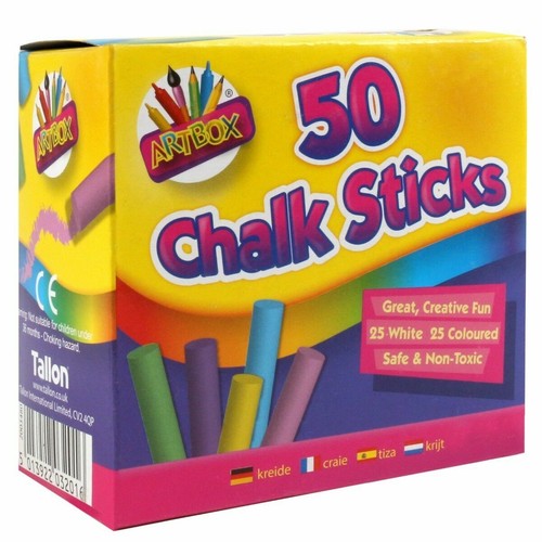 Coloured chalk sticks - chalk,