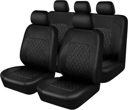 Leather car seat cover - car, full