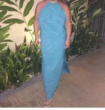 Pied a Terre Halter Neck Green