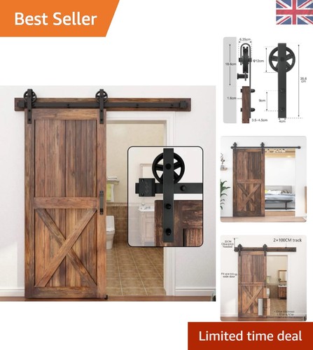 6ft sliding barn - 6.6ft,