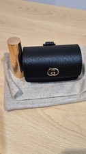 Gucci Leather Waste Bag Holder