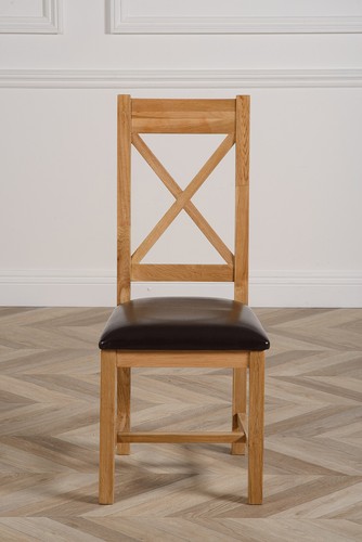 Berkeley cross back solid oak - cross,