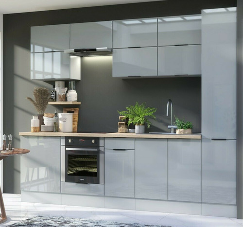 Fitted kitchen set cabinets - kitchen,