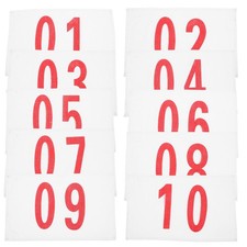 10 Sheets Sports Game Number