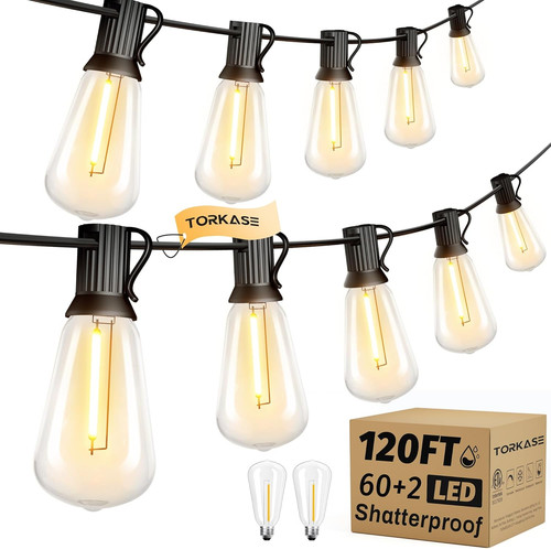 Torkase outdoor string lights - torkase,