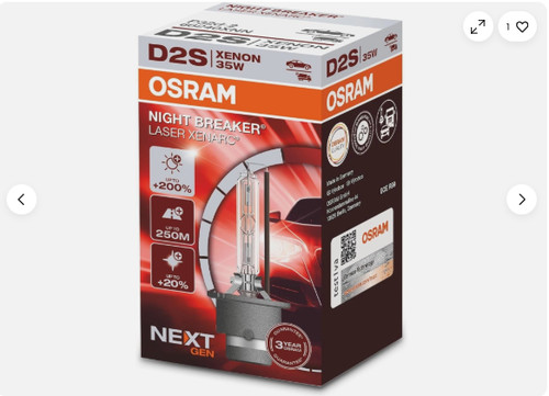 Osram xenarc night breaker - night,