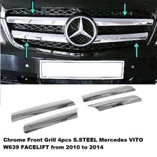Chrome Front Grill 4pcs