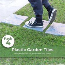 4 Plastic Patio Stepping