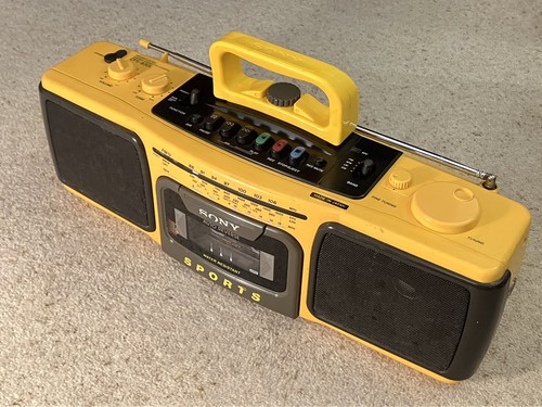 Sony cfs 930l yellow sports - sony,