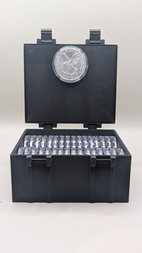 1oz silver x32 coin capsule - coin,