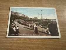 Postcard - Bandstand Clarence Gdns Scarborough Yorkshire England posted 1915